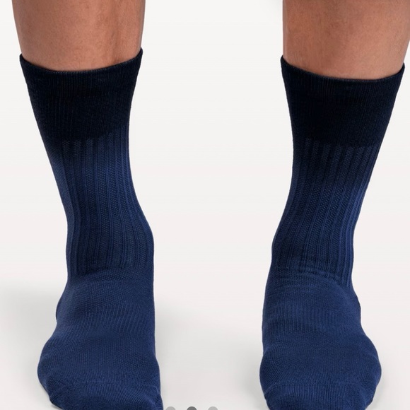 COPY - On Cloud Running All-Day Sock Denim/ Black - Picture 6 of 8